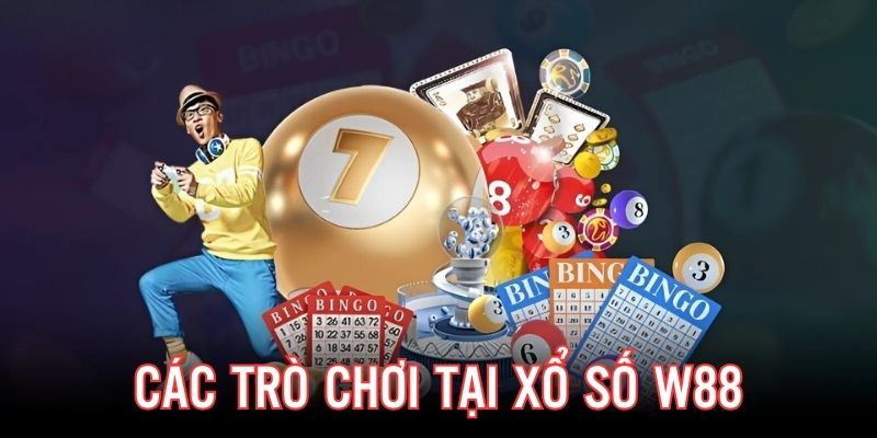 Top 3 trò chơi xổ số W88 online thú vị, đẳng cấp hàng đầu